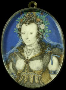 Portrait of a Woman in Masquerade Costume as Flora