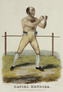 Daniel Mendoza, engraved by P. Roberts, published in 1822 by Isaac Robert (after) Cruikshank