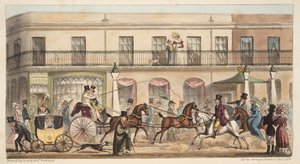 The High Street, Cheltenham, from The English Spy