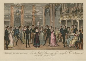 Highest life in London by Isaac, Robert and George Cruikshank