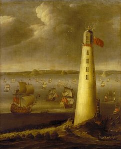 Eddystone Lighthouse, Off the Coast of Devon by Isaac Sailmaker