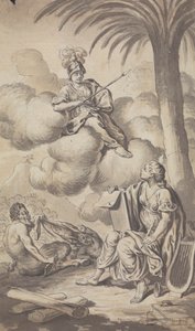Town and Country Magazine - Frontispiece for Vol. IV, 1772 by Isaac Taylor