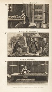 Trades in Regency England: Cheese Making, Check Manufacture and Cotton Printing by Isaac Taylor