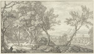 Arcadian Landscape by Isaac de Moucheron