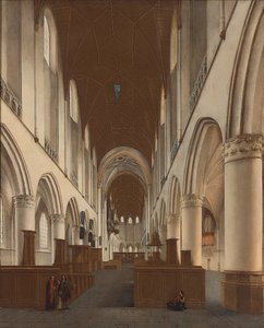 The Church of Saint Bavo in Haarlem by Isaac van Nickele