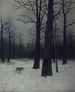 Forest in Winter by Isaak Ilyich Levitan