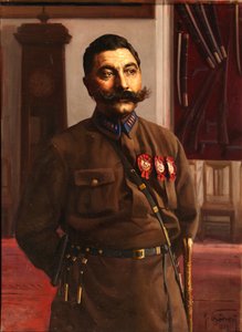 Portrait of Semyon Mikhailovich Budyonny by Isaak Israilevich Brodsky