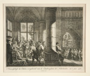 Petition of the Nobles Delivered to the Regent of the Netherlands by Isaak Tirion