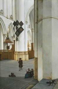 Interior View of the Church of St. Bavo, Haarlem