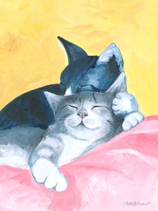 Siesta Cats Abstract