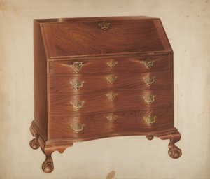 Desk by Isadore Goldberg