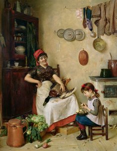A Helping Hand by Isidor Kaufmann