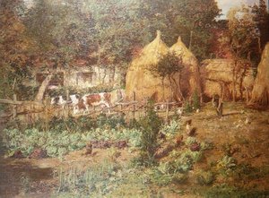 The Haystacks by Isidor Verheyden