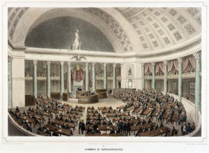 Washington--Chamber of Representatives by Isidore Laurent Deroy