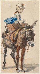 Girl on a Donkey