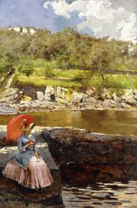 The Red Parasol