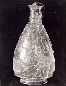 Ewer with birds from the Treasury of Saint-Denis, Egyptian, Fatimid Period, late 10th century