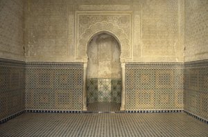 Madrasa of Sidi Bou Medine, prayer hall by Islamic School
