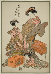 Oshu of the Yamaguchiya, from the series 