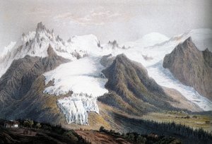 Mont-Blanc Massif by Isodore Laurent Deroy