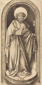 Saint Peter by Israhel van Meckenem