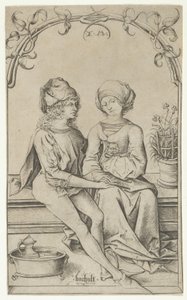 The Lovers by Israhel van Meckenem