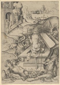 The Resurrection by Israhel van Meckenem