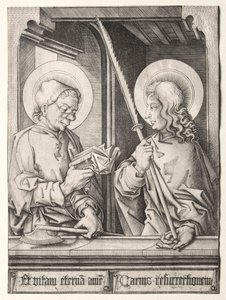 The Twelve Apostles at Gothic Windows: St. Matthias and St. Judas Thaddaeus