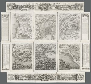 The Siege of La Rochelle by Israël Henriet