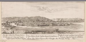 View of Lyon with the Suburb Guillotière (View of Lyon from the Suburb of Guillotière)