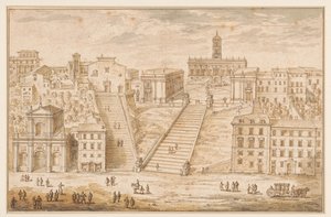 The Capitol in Rome by Israël Silvestre