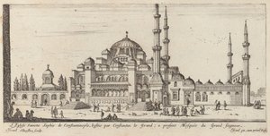 The Church of Saint Sophia in Constantinople, Built by Constantine the Great; Now Mosque of the Grand Seigneur