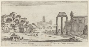 View of Campo Vaccina by Israël Silvestre