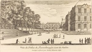 View of Luxembourg by Israël Silvestre