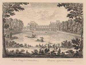View of the Fontainebleau Pond