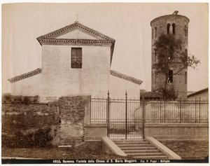 Church of St Mary Major, Ravenna, Emilia-Romagna, Italy, photograph by Pietro Poppi by Italian Photographer