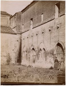 Exterior of Capitular Room, Pomposa Abbey, Emilia-Romagna, Italy