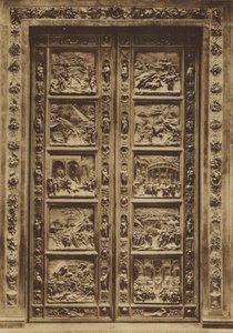 Florence: Battistero, La Porta Principale, Lorenzo Ghiberti by Italian Photographer