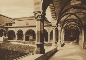Florence: Chiesa di S Maria Novella, Il Chiostro verde, Fra Giovanni da Carpi by Italian Photographer