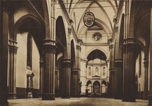 Florence: Interior of the Duomo by Italian Photographer