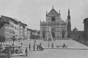 Florence, Piazza Santa Croce