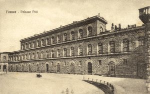Florence, Pitti Palace by Italian Photographer