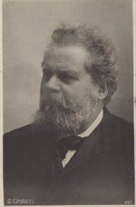 Giosue Carducci (1835-1907), Nobel Prize-winning Italian poet by Italian Photographer