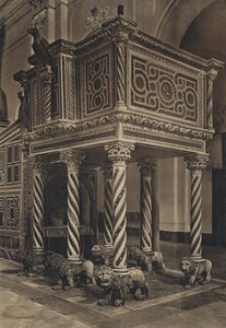 Naples: Ravello, Duomo, Pulpit by Italian Photographer