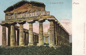 Pesto, Italy, Il Tempio Di Cerere