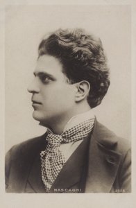 Pietro Mascagni by Italian Photographer