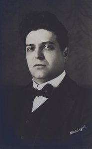 Pietro Mascagni, Italian composer of the opera Cavalleria Rusticana by Italian Photographer