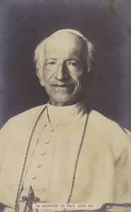 Pope Leo XIII by Italian Photographer