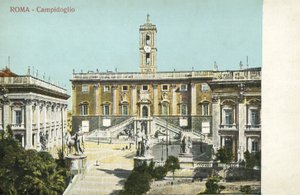 Rome, Italy, Campidoglio by Italian Photographer