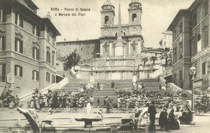 Rome, Italy, Piazza Di Spagna by Italian Photographer